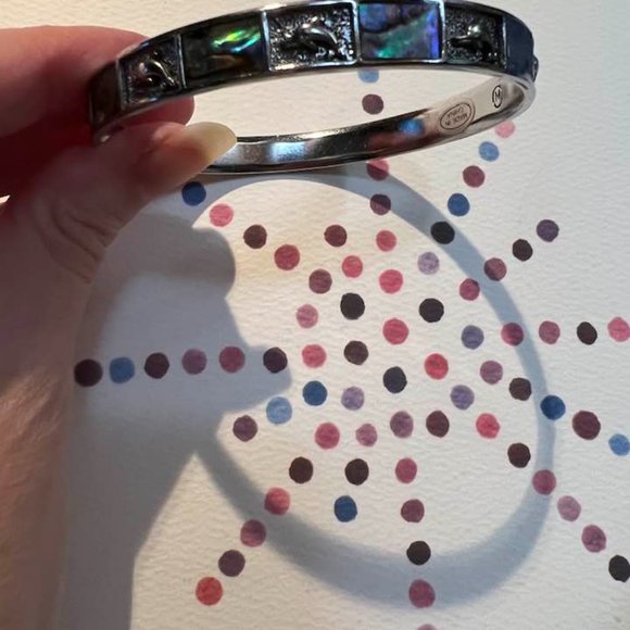 Dolphin Bracelet with Abalone and Mother-of-Pearl - Picture 7 of 7